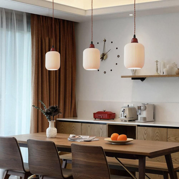 Stijlvolle Keramische Hanglamp - Rustiek Design