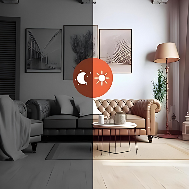 1080P draadloze WiFi beveiligingscamera met HD-resolutie, eenvoudig te installeren voor binnen en buiten, bedienbaar via app