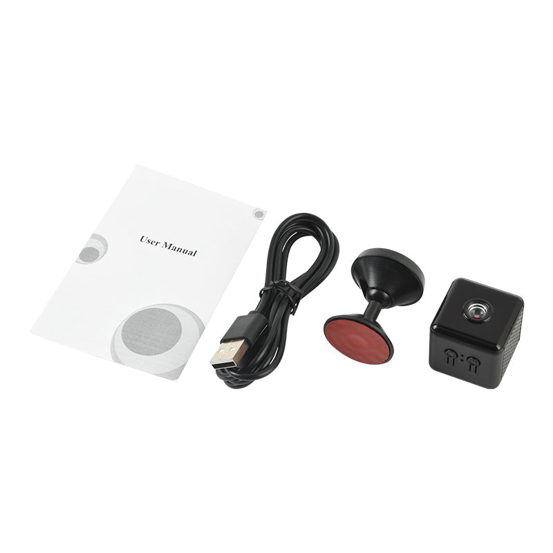 1080P draadloze WiFi beveiligingscamera met HD-resolutie, eenvoudig te installeren voor binnen en buiten, bedienbaar via app