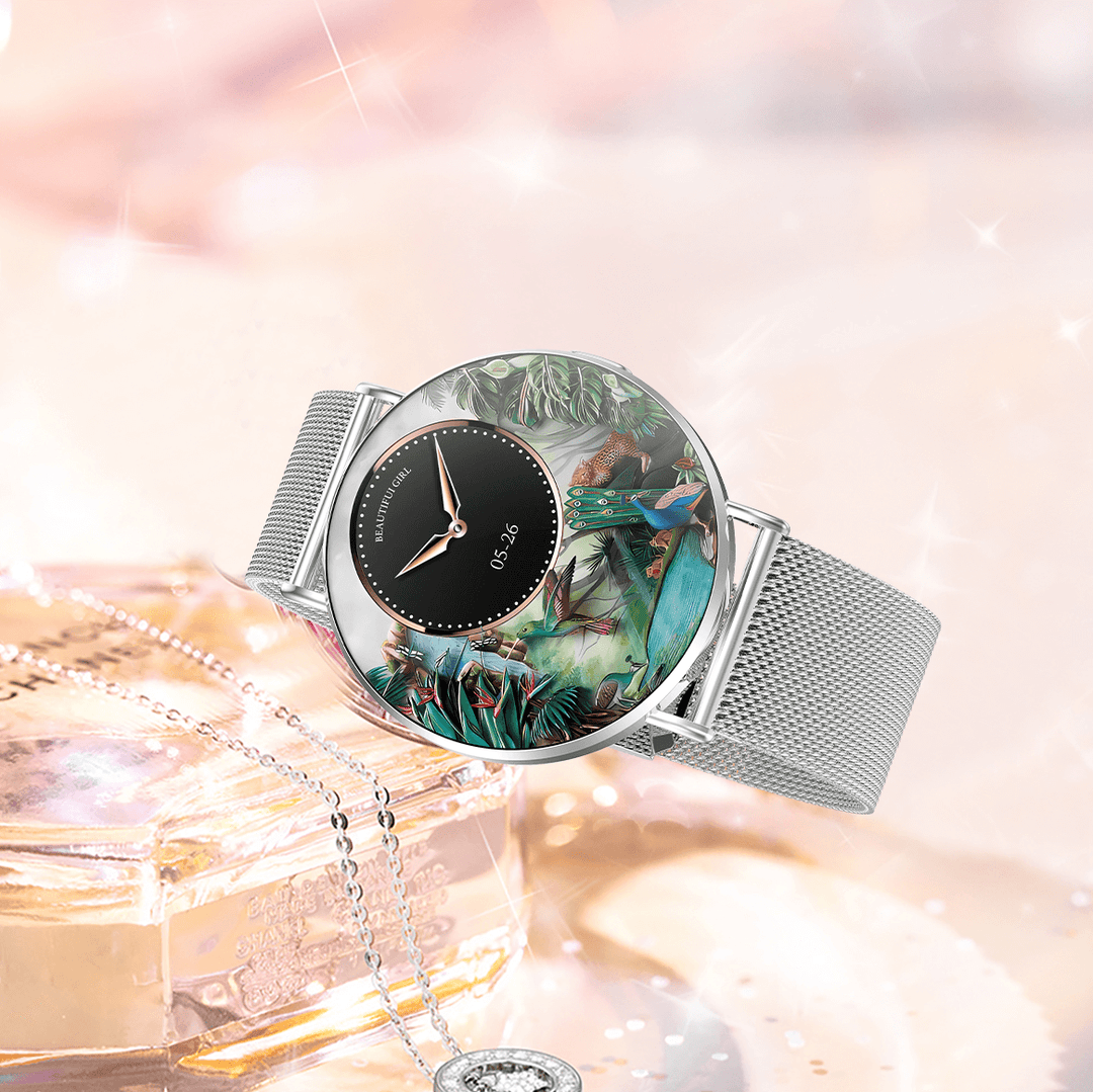 Luxe Galaxy Smartwatch Vrouwen - Stijlvolle Functionaliteit
