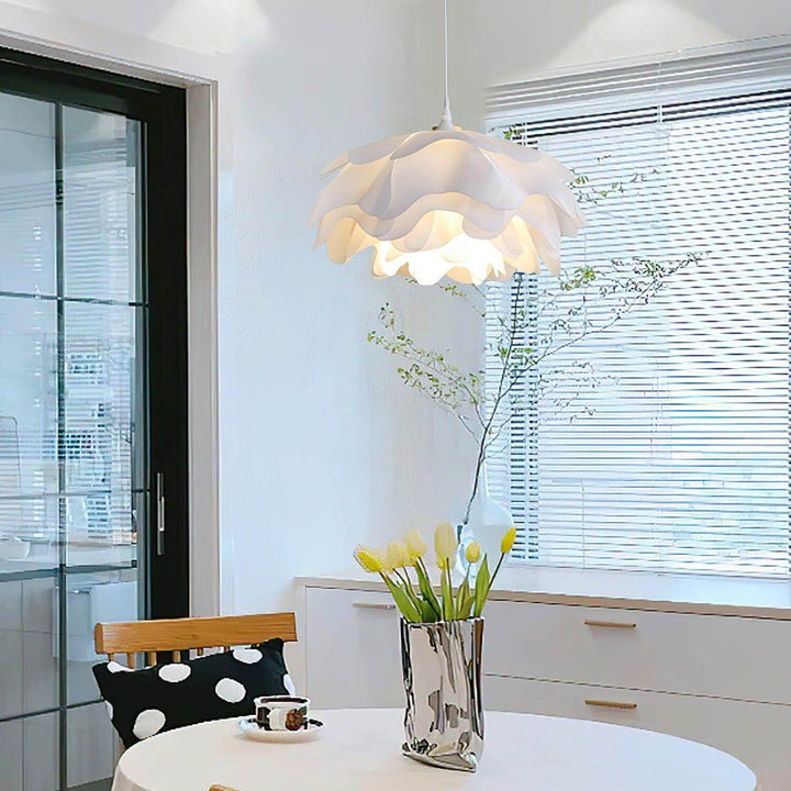 Bloemvormige Hanglamp - Witte Hanglamp