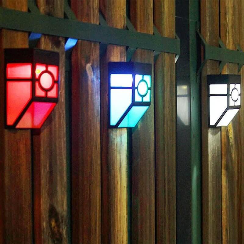 2x Zonne-LED Buitenwandlamp - Energiezuinig