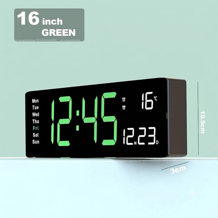 Kleurrijke Acryl Digitale Klok | Modern LED Klok Met USB