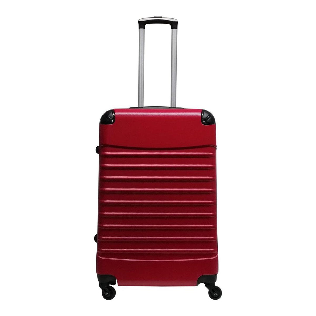 Stijlvolle Siena Rosso hardshell koffers; rode bagage die opvalt en je reiservaring verrijkt.