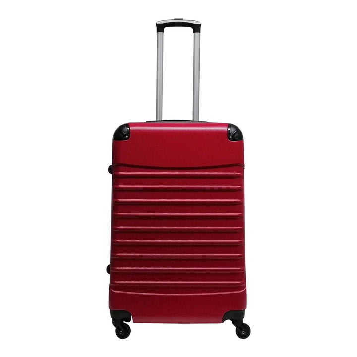Stijlvolle Siena Rosso hardshell koffers; rode bagage die opvalt en je reiservaring verrijkt.