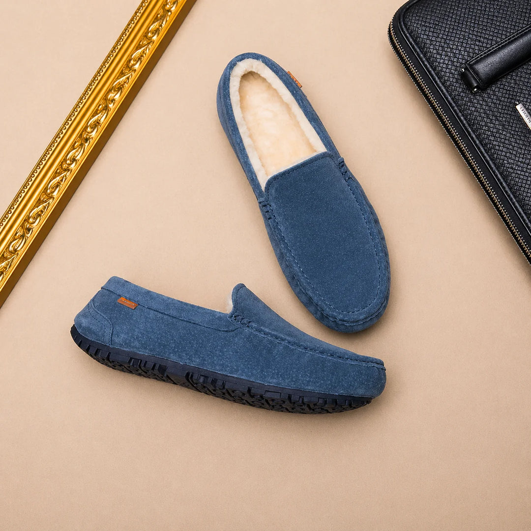 Outback Luxe - Herenpantoffels met Antislip Zool
