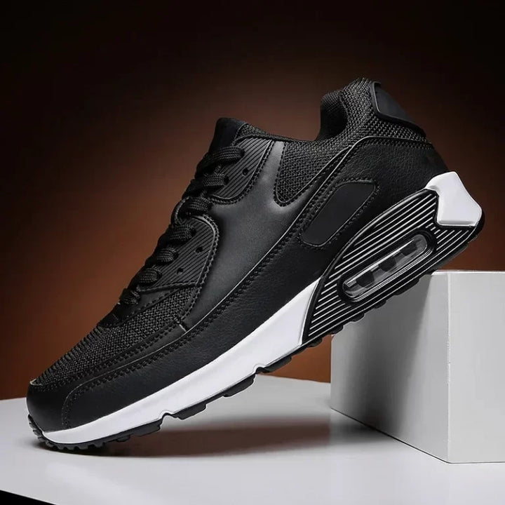 Witte Sneakers voor Heren | Hoge Zool | Comfortabel