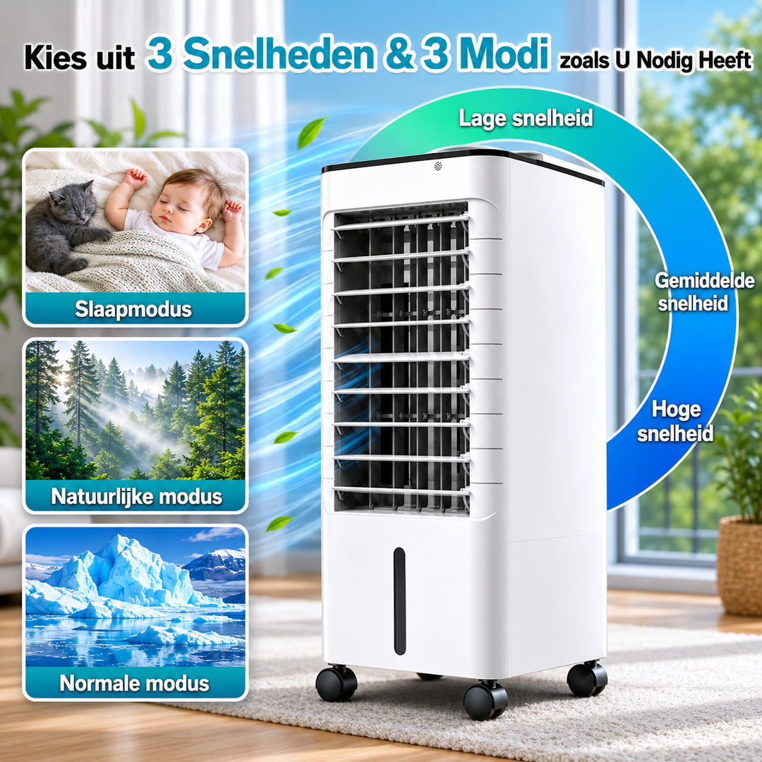 Draagbare Raamloze Airconditioner | Directe Koelte