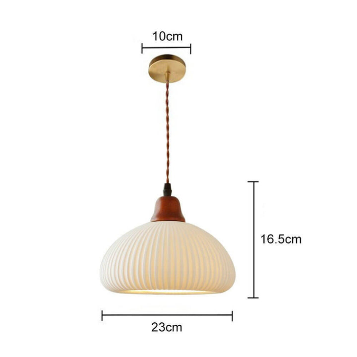 Stijlvolle Keramische Hanglamp - Rustiek Design