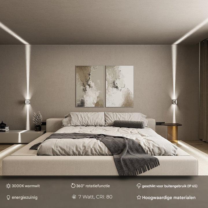 Veelzijdige 360° LED projector sfeerlicht met diverse dynamische lichteffecten, perfect voor elke gelegenheid en decoratie.