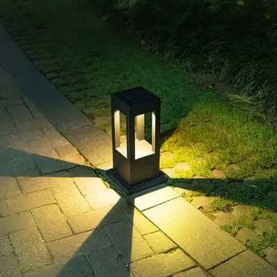 Tuinpadlamp - Zonne-energie LED Buitenlamp