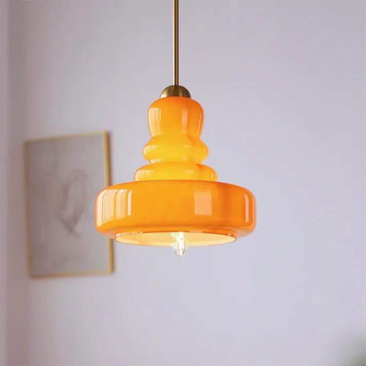 Glazen Hanglamp - Bauhaus Design