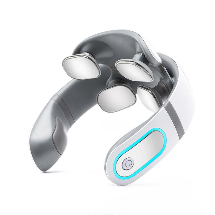 Slim Nekmassageapparaat met EMS, TENS en Warmtefunctie