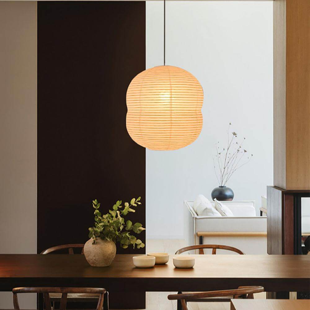 Mini Hanglamp van Rijstpapier - Sfeervolle