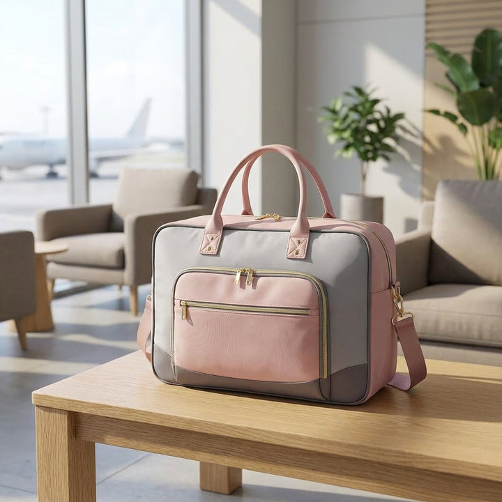 4-delige draagbare reis duffelset voor georganiseerd reizen, ideaal als handbagage of weekendtas.