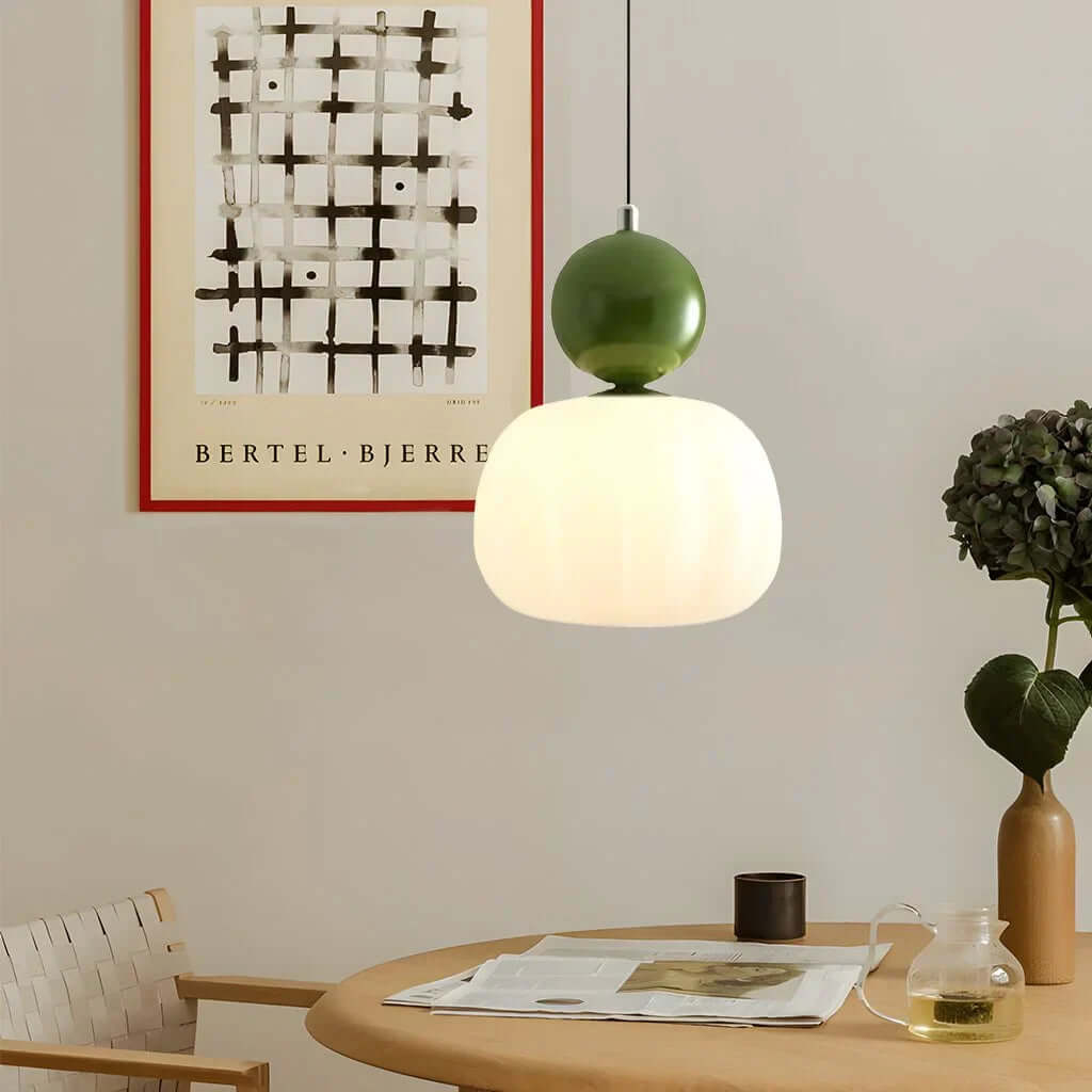 Art Deco Hanglamp - Crème Stijl