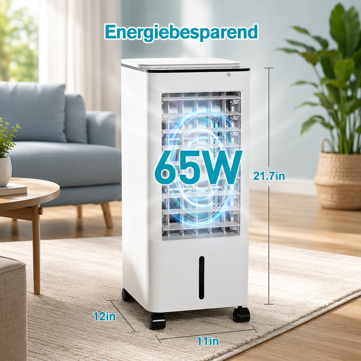 Draagbare Raamloze Airconditioner | Directe Koelte