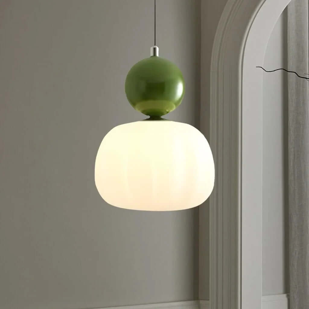 Art Deco Hanglamp - Crème Stijl