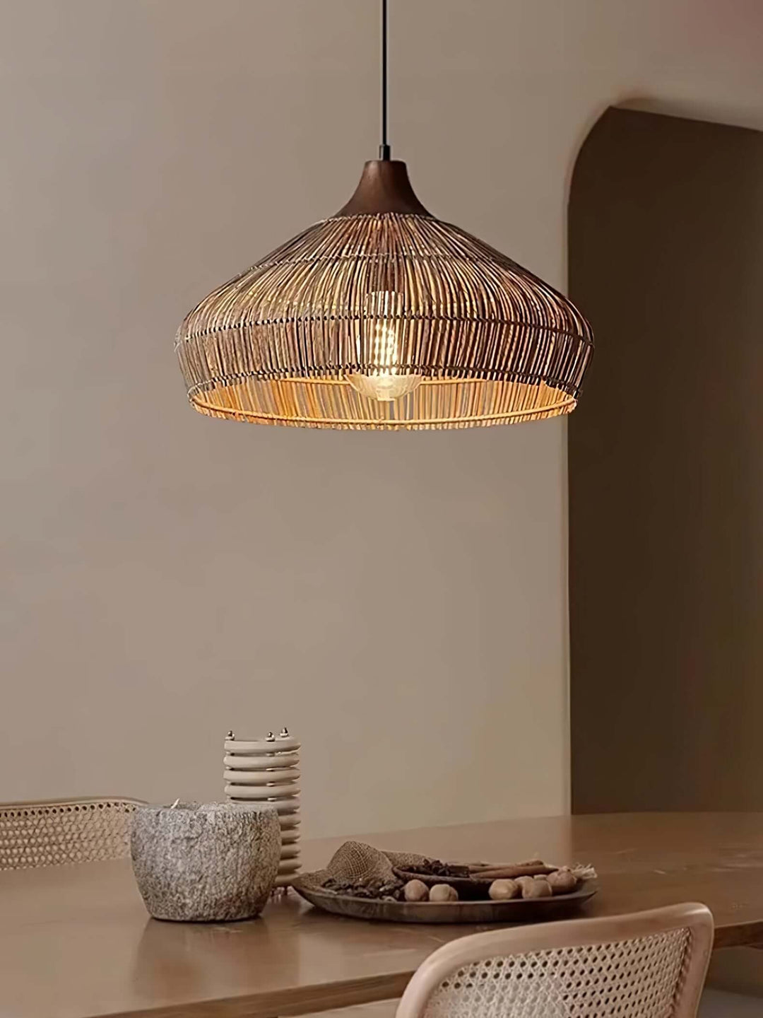 Rotan Hanglamp - Bohemian Stijl Hanglamp