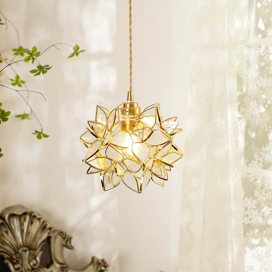 Elegante Hanglamp met Schelp Design