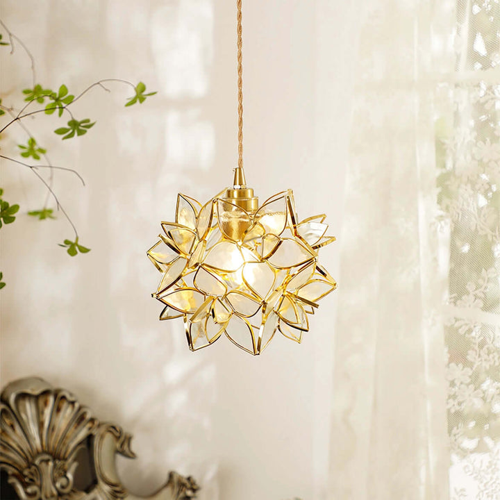 Elegante Hanglamp met Schelp Design