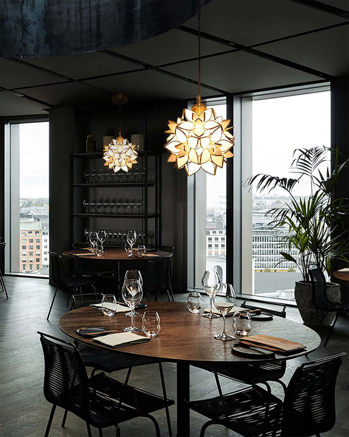 Elegante Hanglamp met Schelp Design