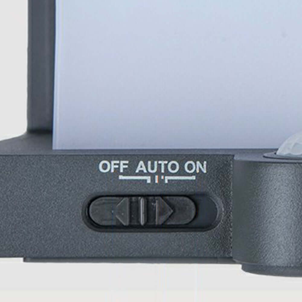 Moderne Buitenwandlamp met Zonne-energie & Sensor