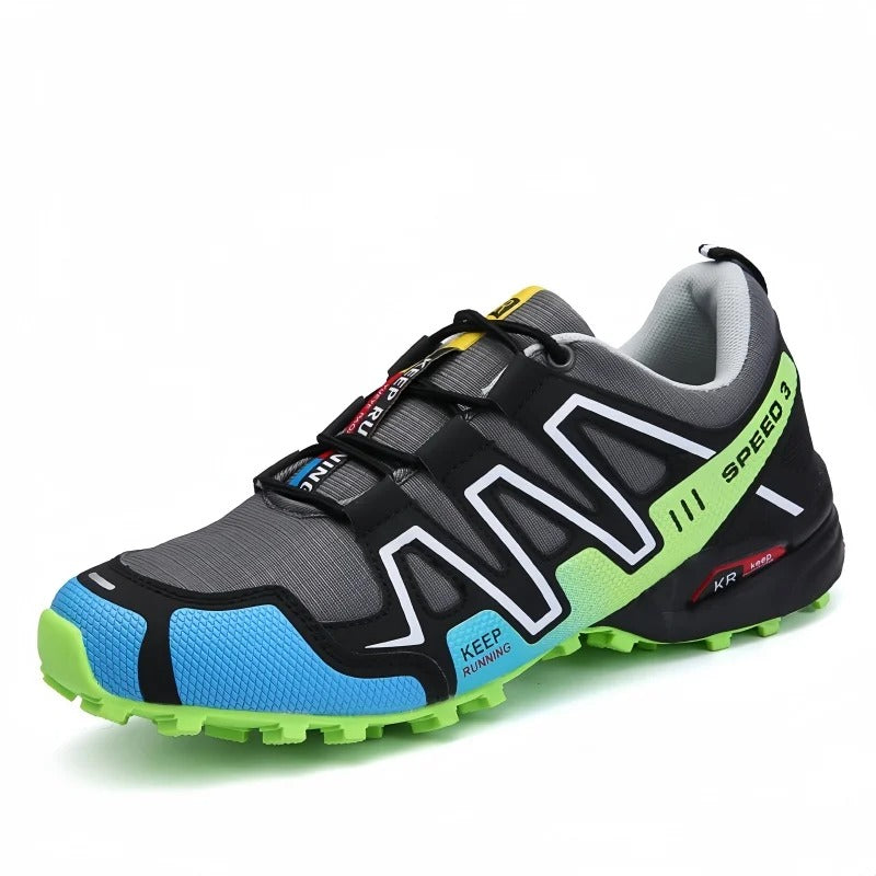 Robuuste wandelsneakers met antislipzool