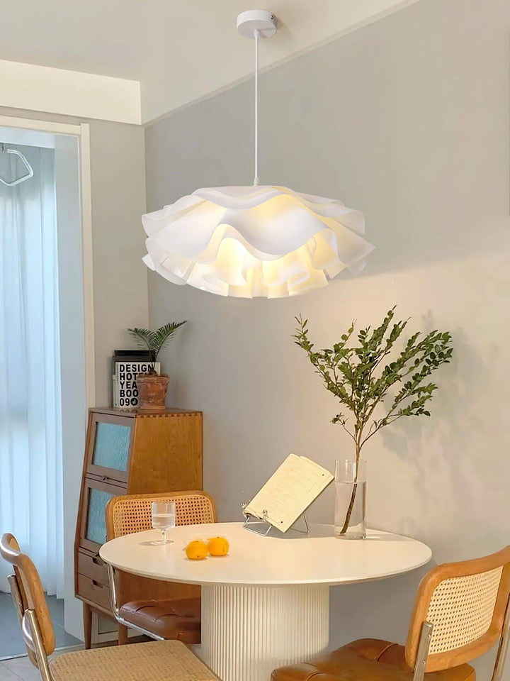 Bloemvormige Hanglamp - Witte Hanglamp