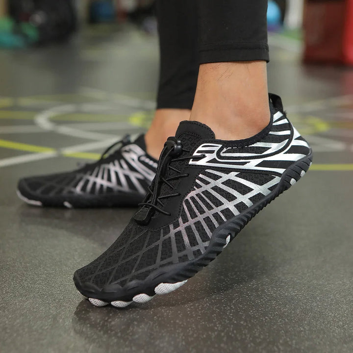 Unisex waterschoenen voor watersport & strandactiviteiten, sneldrogend met anti-slip zool.