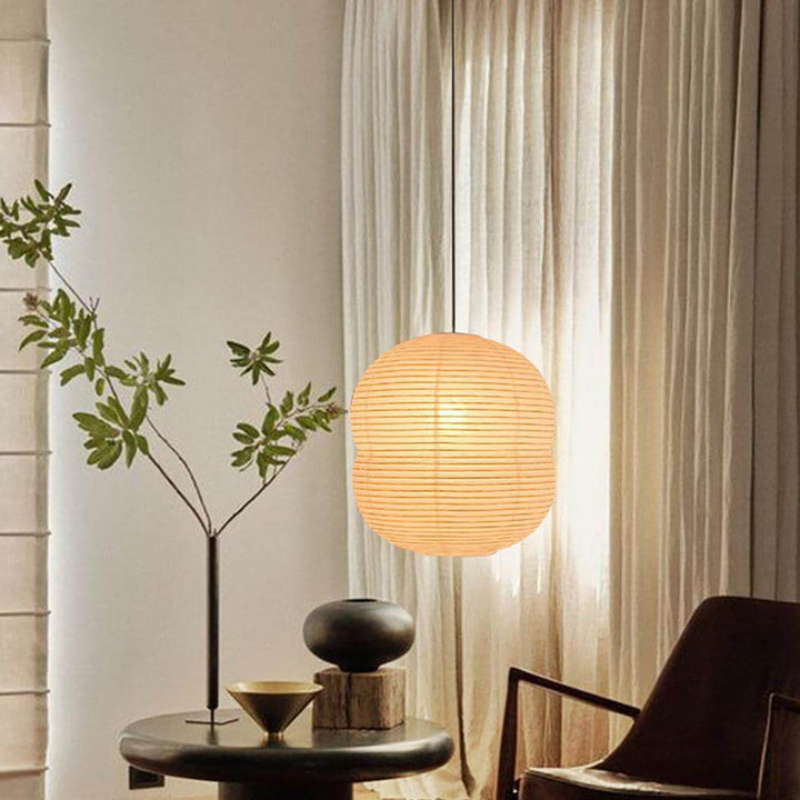 Mini Hanglamp van Rijstpapier - Sfeervolle