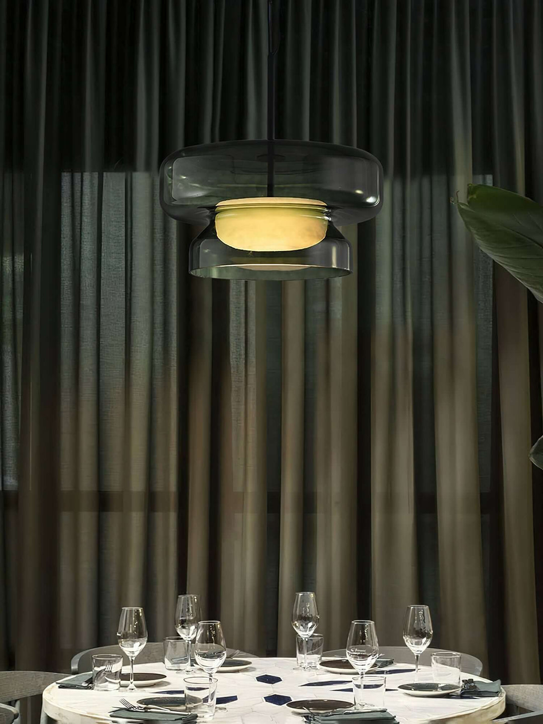 Bohemien Stijl Hanglamp - Glas & Metaal LED