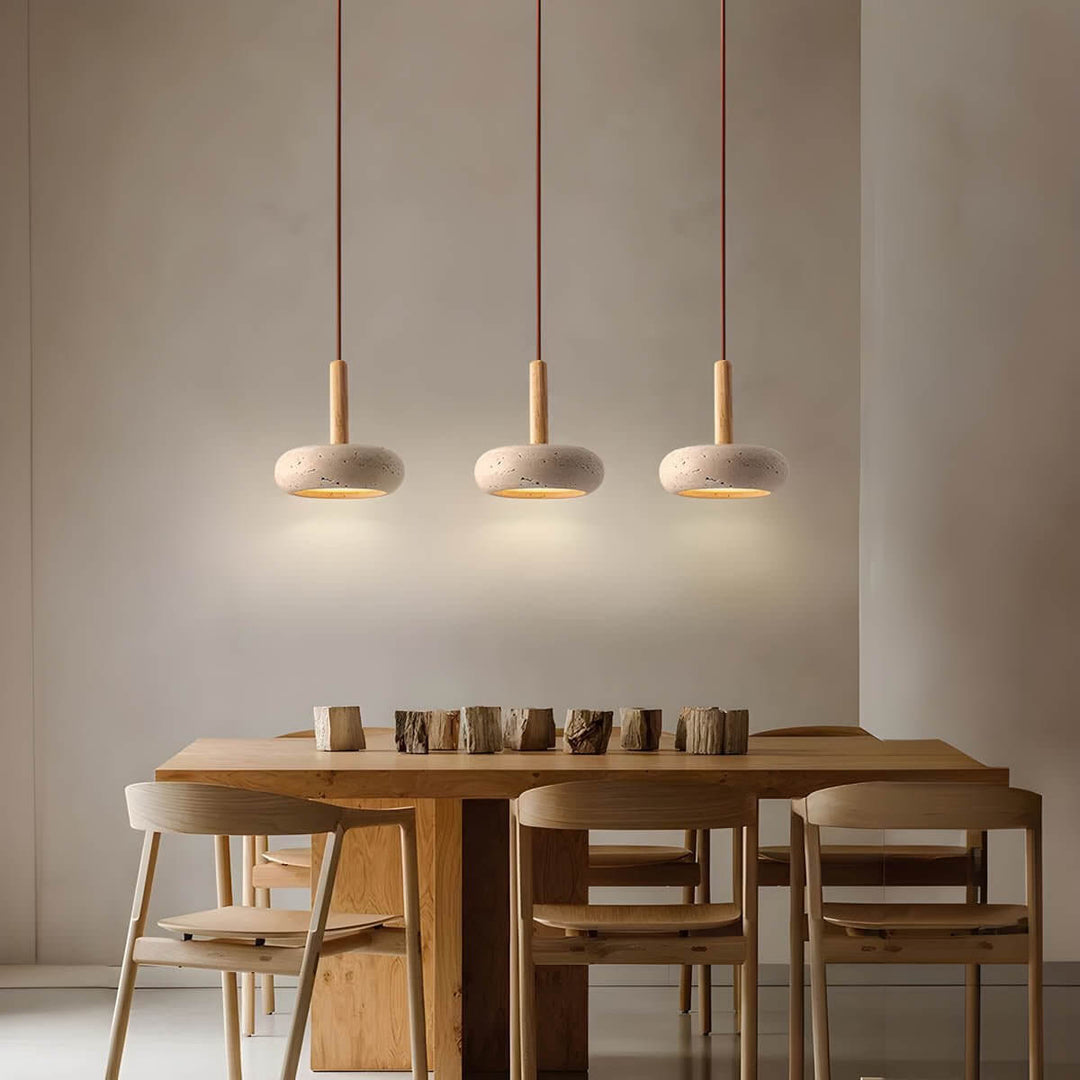 Natuursteen Hanglamp - Elegant & Duurzaam