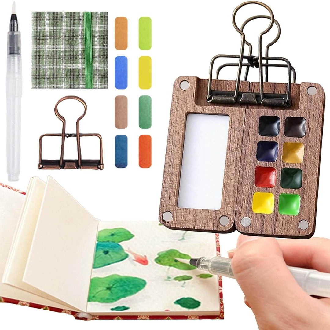 ArtPod Compacte Aquarelset voor Onderweg