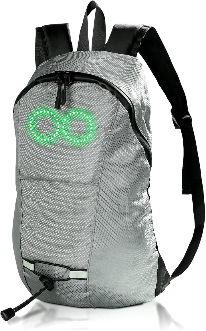 Unisex LED Reisrugzak – Waterdicht en Lichtgevend voor Zichtbaarheid