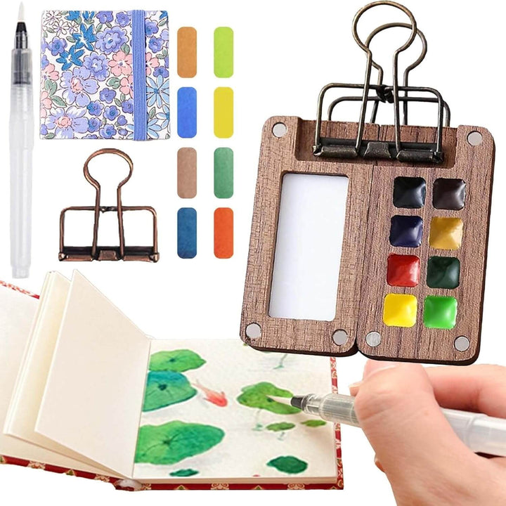 ArtPod Compacte Aquarelset voor Onderweg