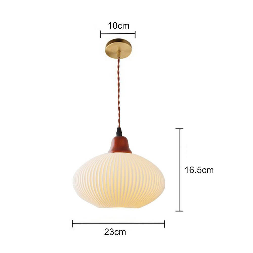 Stijlvolle Keramische Hanglamp - Rustiek Design