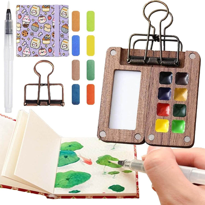 ArtPod Compacte Aquarelset voor Onderweg