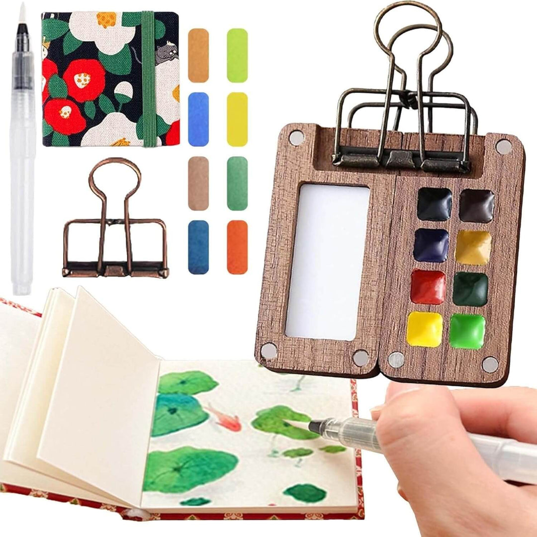 ArtPod Compacte Aquarelset voor Onderweg