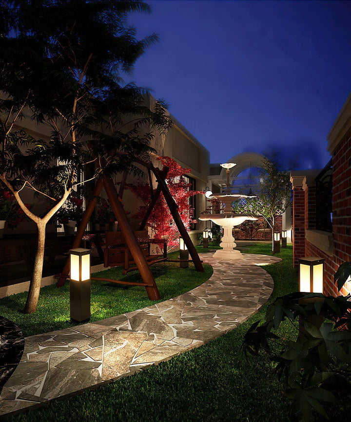 Moderne Buitenpaallamp