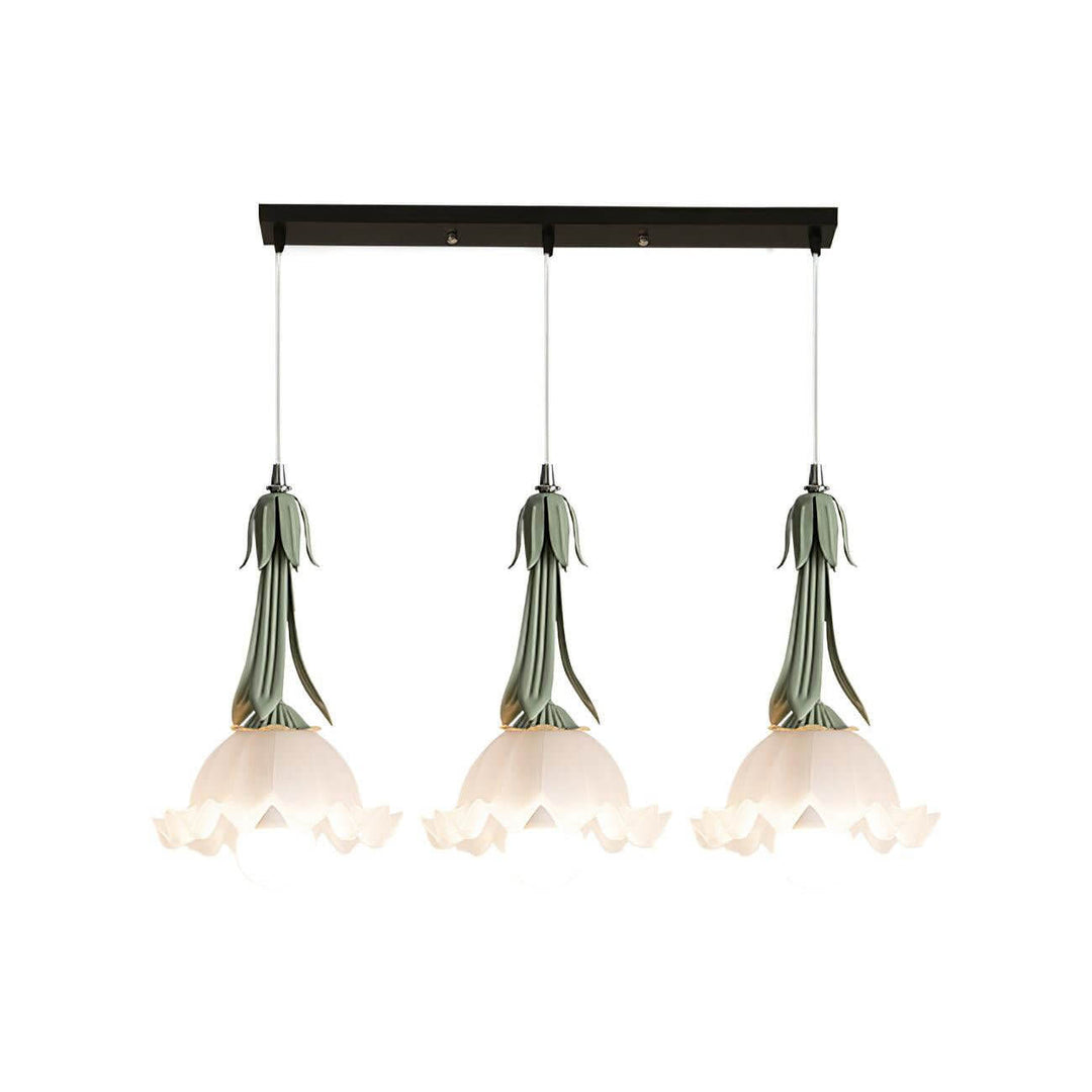 Elegante Hanglamp met Bloemendesign