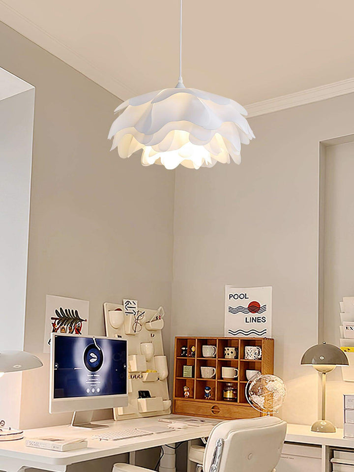 Bloemvormige Hanglamp - Witte Hanglamp