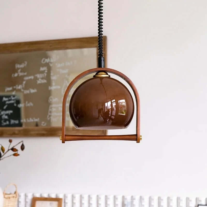 Hanglamp Hout - Bauhaus Design