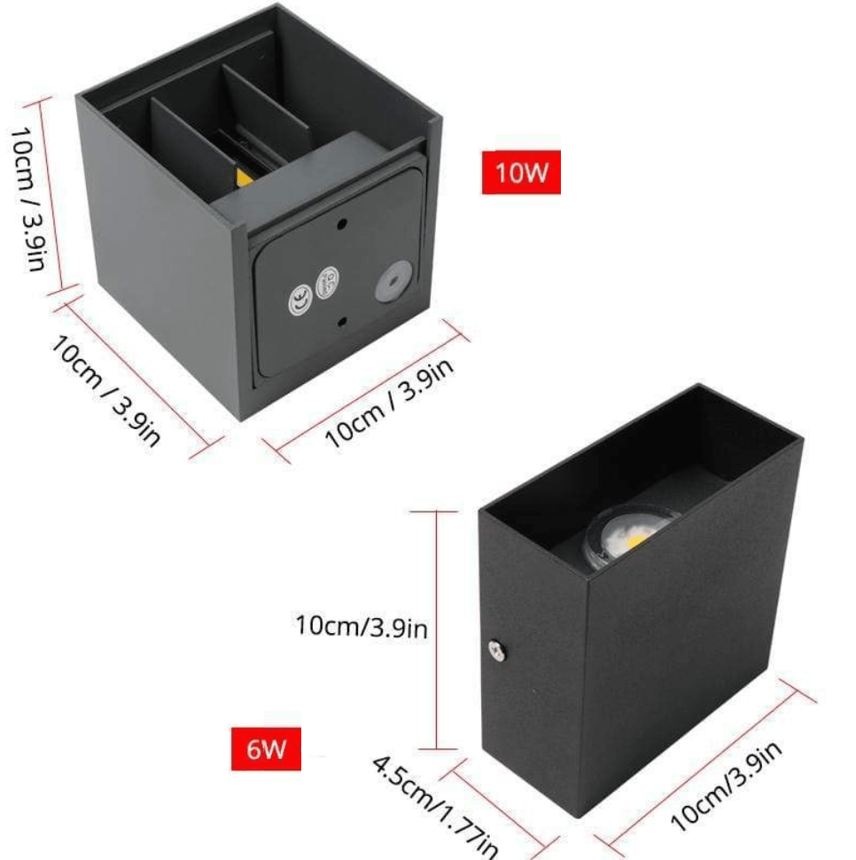 Moderne Waterdichte LED Wandlamp