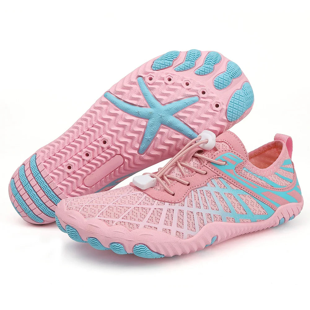 Unisex waterschoenen, diverse paren, perfect voor de familie tijdens buitensport en vakantie.