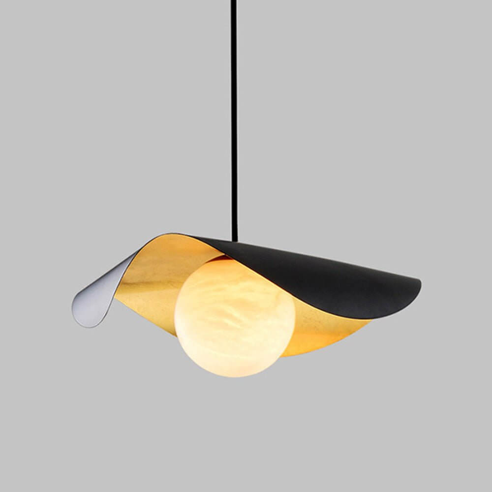 Moderne Hanglamp met Marmeren Design