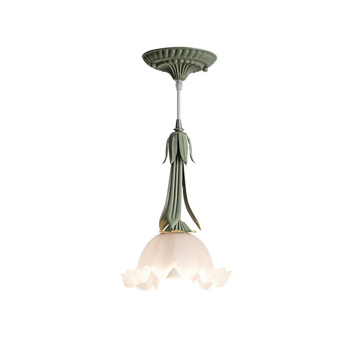 Elegante Hanglamp met Bloemendesign