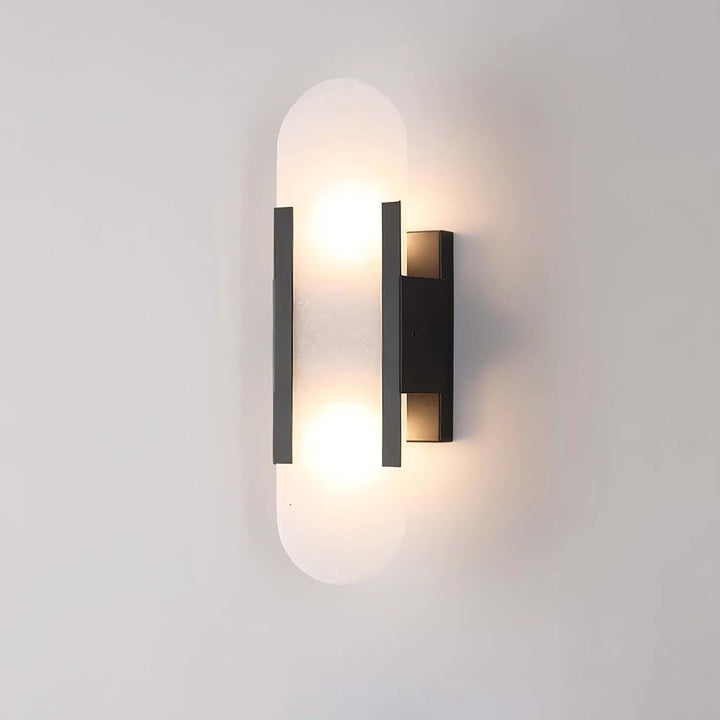 Moderne Wandlamp - Albast & Metaal