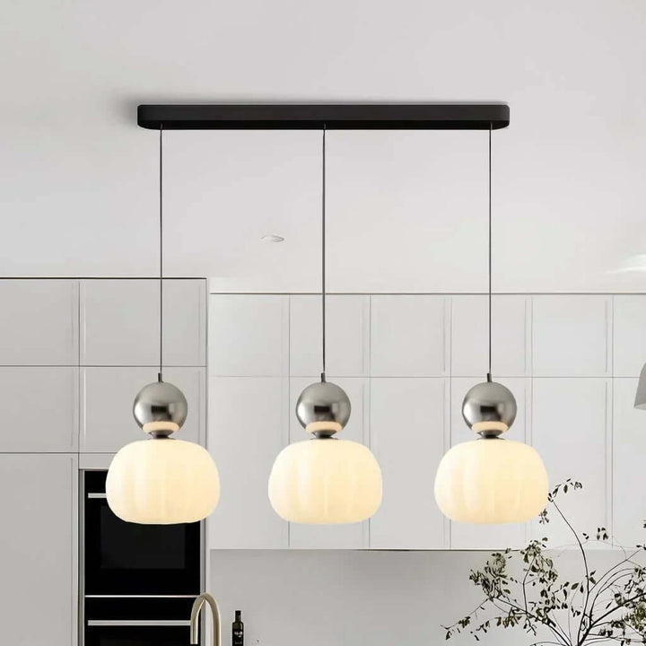Art Deco Hanglamp - Crème Stijl