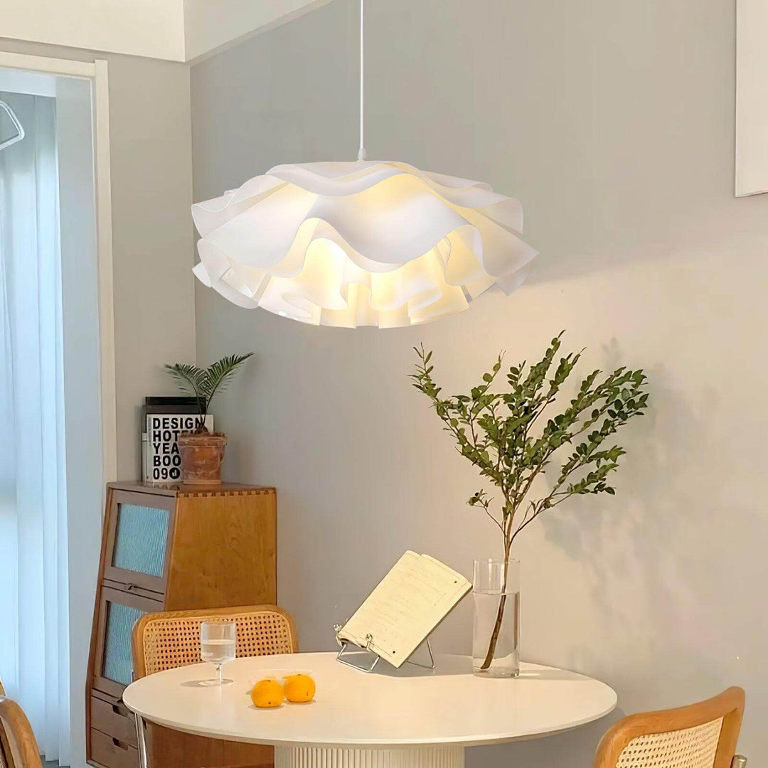 Bloemvormige Hanglamp - Witte Hanglamp